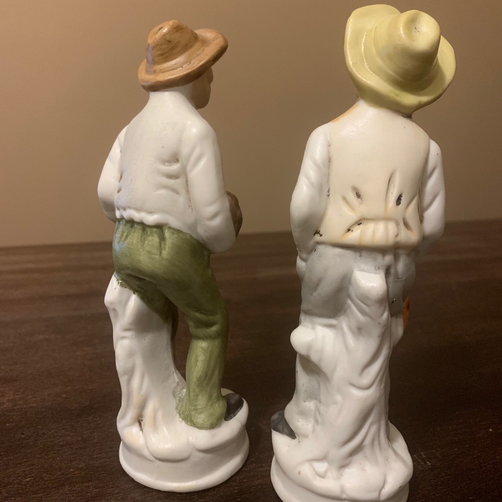 Vintage Old Men Ceramic Figurines - Picture 3 of 7